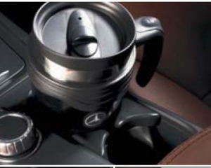 Cup holder for the centre console